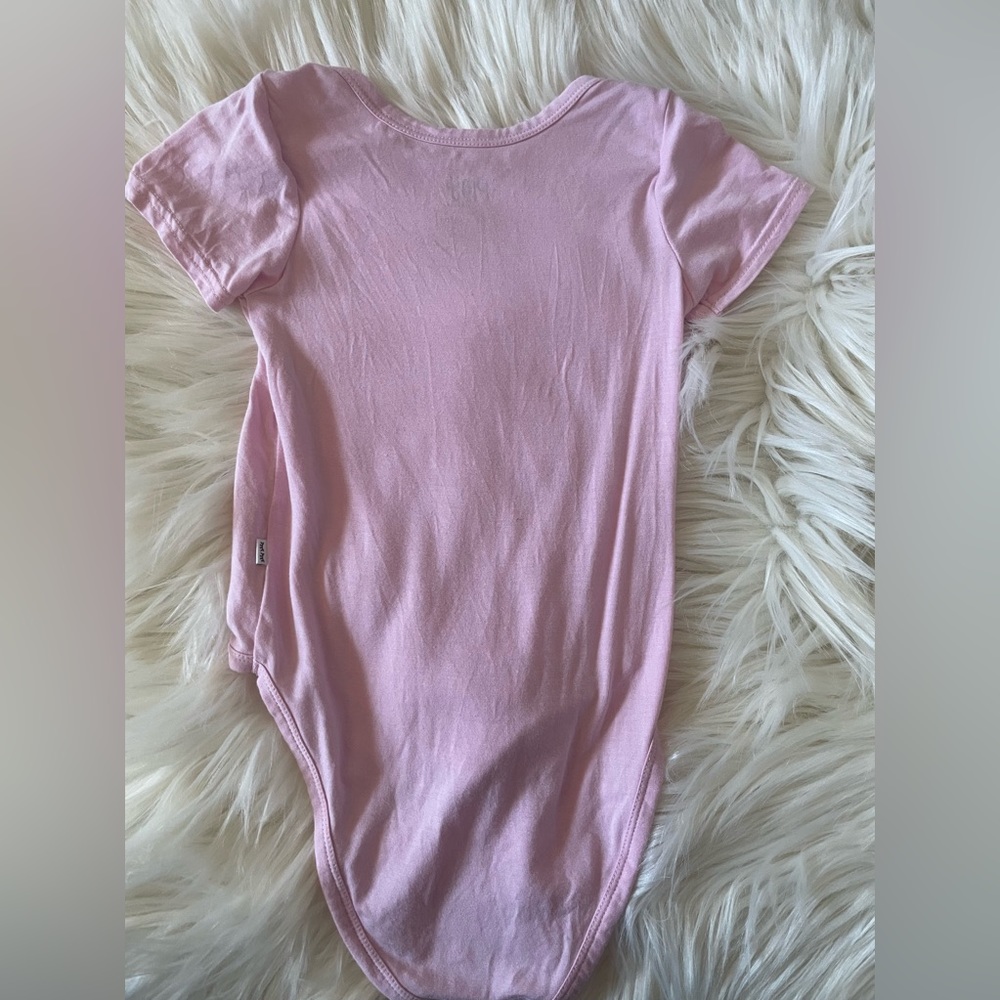 Little Sleepies Pink Onesie